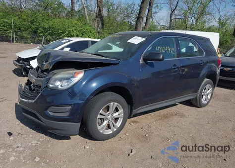 2017 Chevrolet Equinox Ls из США, поврежденный, VIN 2GNALBEK4H1556482